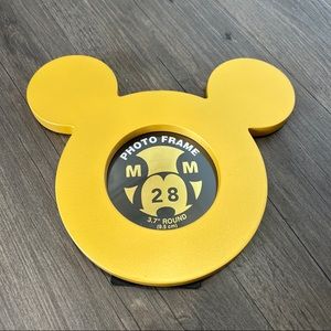 Disney Mickey Mouse 3.7” Round Photo Frame
